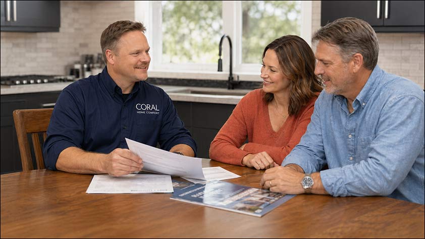 Michael Frances, Comfort Advisor with Coral Home Comfort