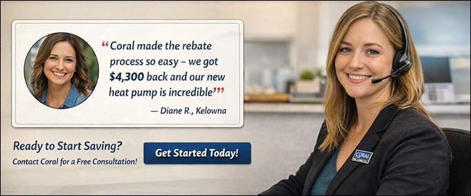 pic of Mike with Customers and explaining the Rebates to them